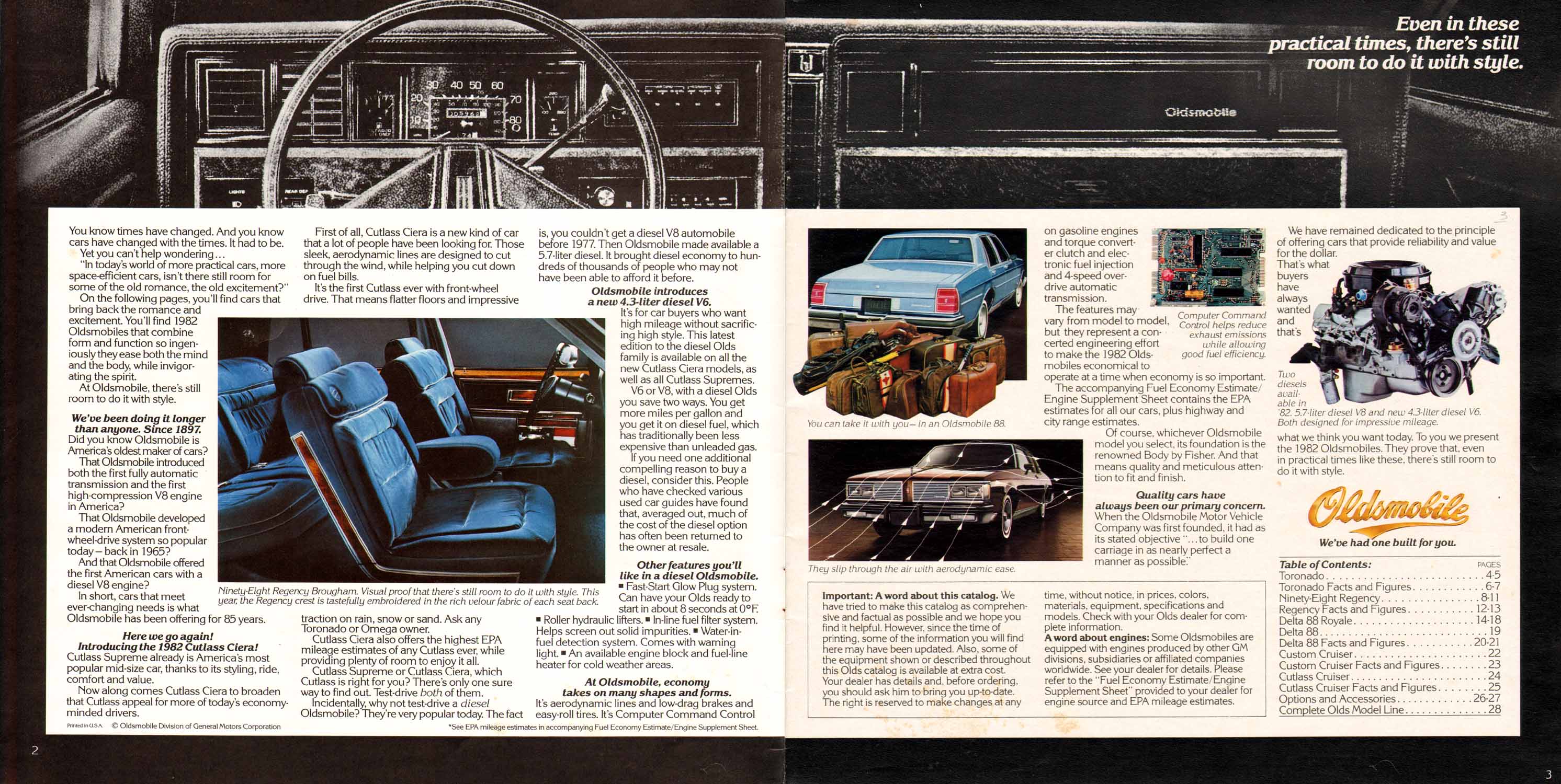 1982 Oldsmobile Full-Size Brochure Page 5